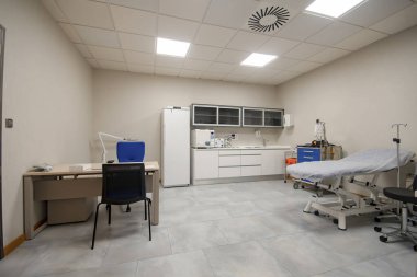 Units of a medical center for patient care.