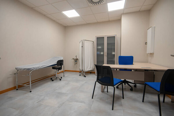 Units of a medical center for patient care.