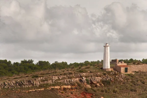 Fornells is a Spanish town and district belonging to the municipality of Mercadal, in the north of the island of Menorca — Foto Stock