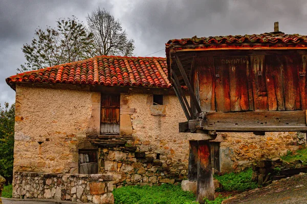 Rural landscapes in the interior of Asturias — Stock Photo, Image