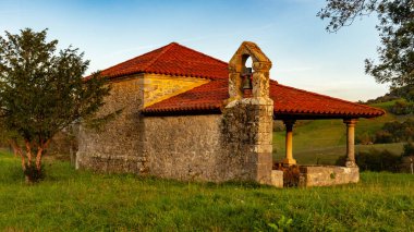 Asturias 'ın iç kesimlerinde kırsal alanlar