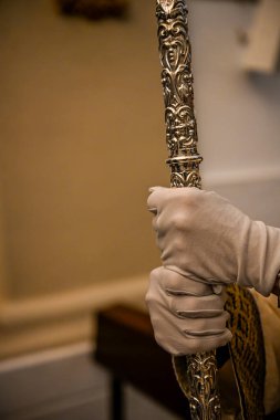 Kutsal Hafta 'daki bir törende tövbe edin.