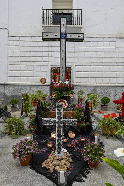 Cruz de Mayo - The Fiesta de las Cruces is a festivity that is celebrated on May 3 — Foto Stock