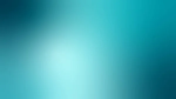 Teal Color Blurred Gradient Background — 图库照片