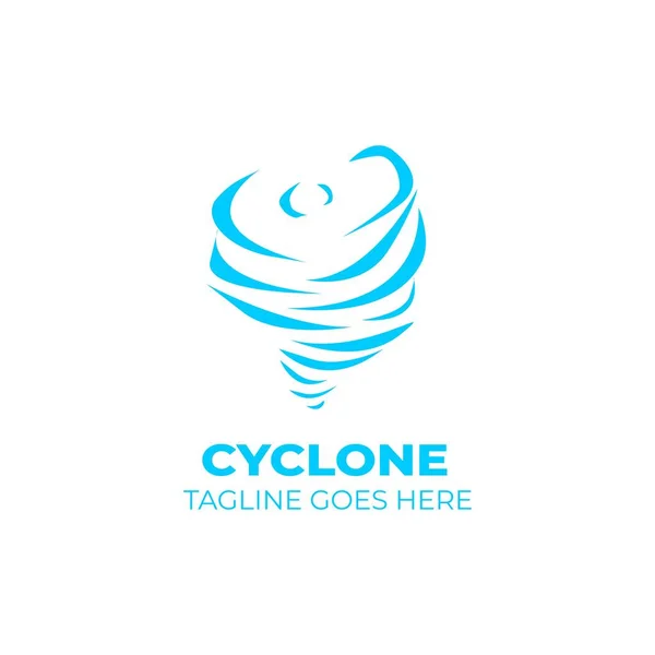 İzole edilmiş arkaplanda düzenlenebilir tornado logosu