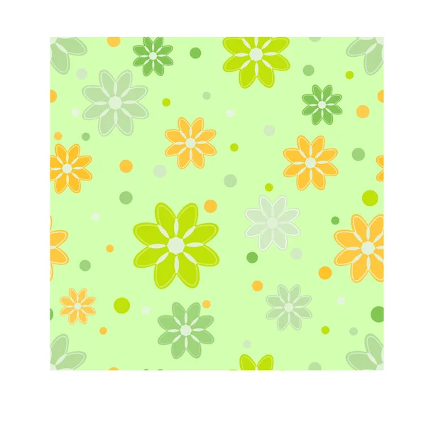 Vektor Hintergrundmuster Muster Abstrakter Blumen Pastellfarbenen Sanften Farben Abstrakte Blumen — Stockvektor