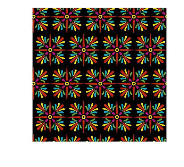 Vektor Muster Hintergrund Mit Abstrakten Floralen Ornamenten Abstrakte Muster Hellen — Stockvektor