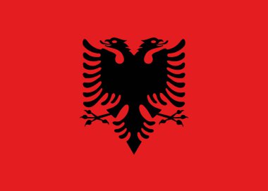  Arnavutluk bayrağı, ülkenin ve halkının bir simgesi. 