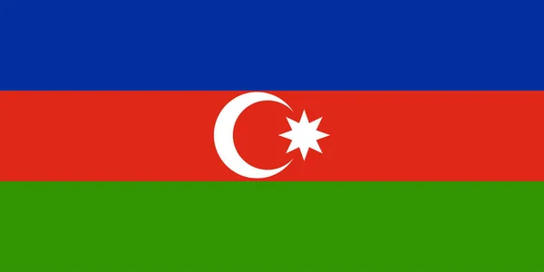 Imagen Bandera Azerbaiyán Símbolo Del País Pueblo — Archivo Imágenes Vectoriales