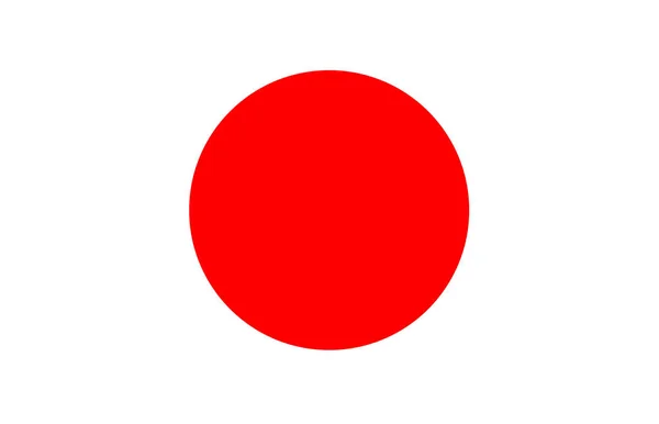 Image Drapeau Japon Symbole Pays Son Peuple — Image vectorielle