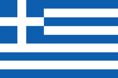  Yunanistan bayrağının resmi, ülkenin ve halkının bir sembolü 