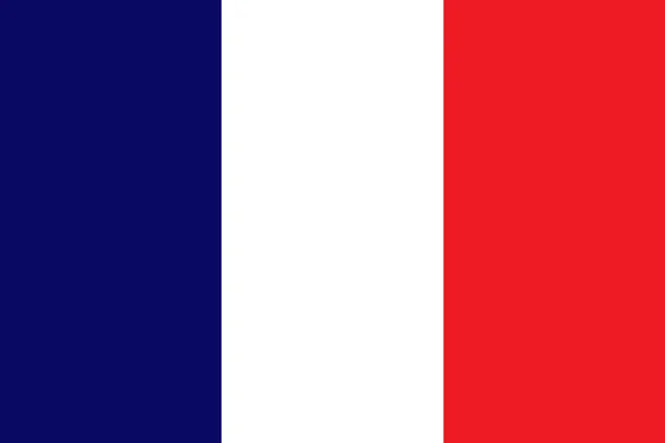 Gambar Bendera Perancis Simbol Negara Dan Orang Orangnya - Stok Vektor