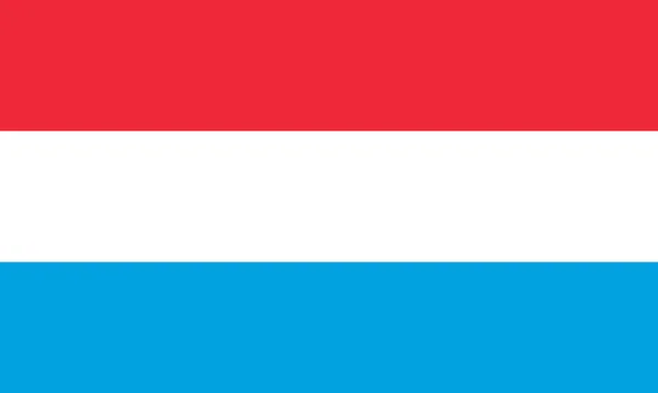 Image Flag Luxembourg Symbol Country Its People — Stock vektor