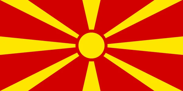  Makedonya bayrağı, ülkenin ve halkının bir simgesi. 