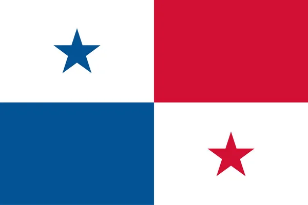  Panama bayrağının resmi, ülkenin ve halkının bir sembolü. 