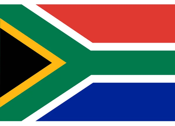 Güney Afrika bayrağının resmi, ülkenin ve halkının bir sembolü. 