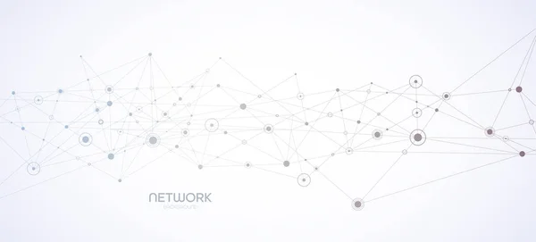 Векторний фон мережевого з'єднання . — стоковий вектор