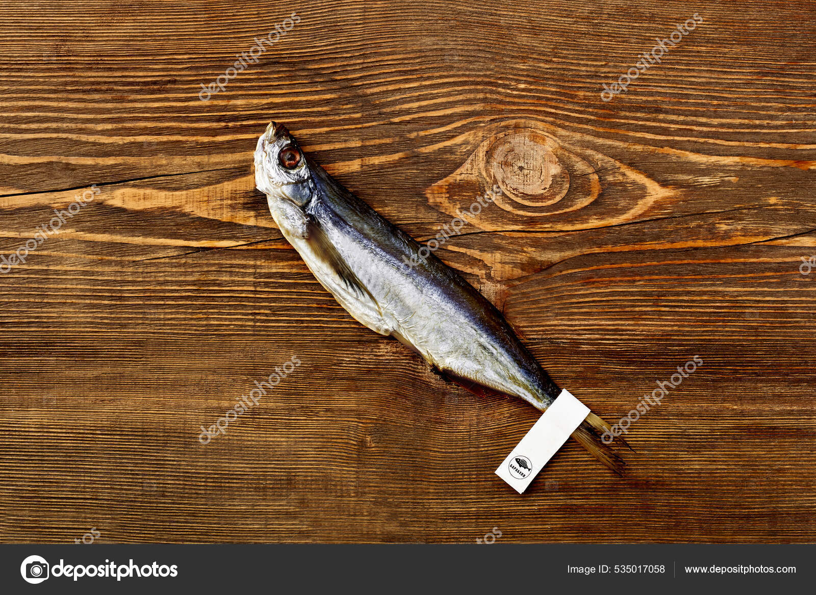 Stockfish. Sabrefish on the Table. Stock Photo - Image of