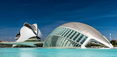 Santiago Calatrava 'dan Sanat ve Bilim Şehri, Valencia, İspanya