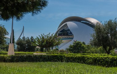 Santiago Calatrava 'dan Sanat ve Bilim Şehri, Valencia, İspanya