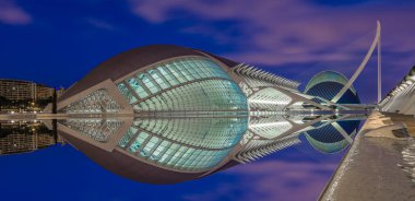Santiago Calatrava 'dan Sanat ve Bilim Şehri, Valencia, İspanya