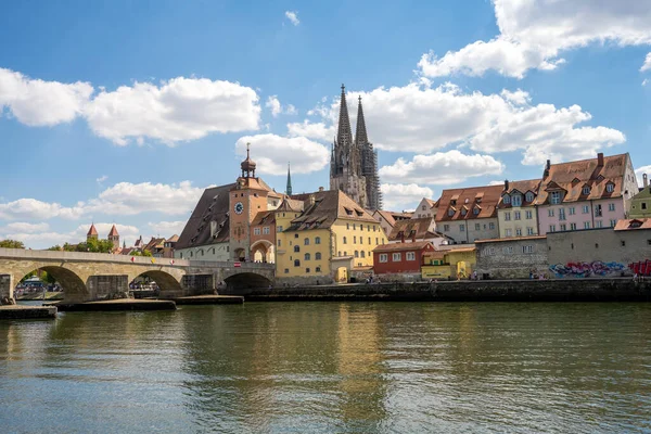 View City Regensburg Germany — Foto de Stock