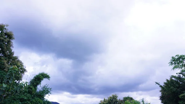 Beautiful Cloudy Sky Rain — Stock Photo, Image