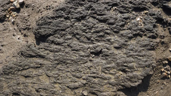 Natuurlijk Getextureerde Zwarte Ruwe Textuur Zonlicht Schijnt Door Voor Achtergrond — Stockfoto