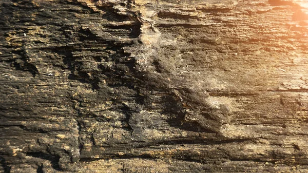 Stenen Muur Textuur Horizontale Oude Zwarte Muur Met Licht Voor — Stockfoto
