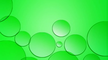 Yeşil soyut arkaplan grafikleri üzerinde temiz su damlacıkları örtülü arka plan veya diğer illüstrasyonlar ve sanat eserleri.