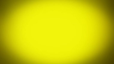 Soyut doku, kapak arkaplanı veya diğer tasarım illüstrasyonları ve sanat eserleri için grafiklerin merkezinde parlak siyah bir çerçeve ile bulanık modern sarı.