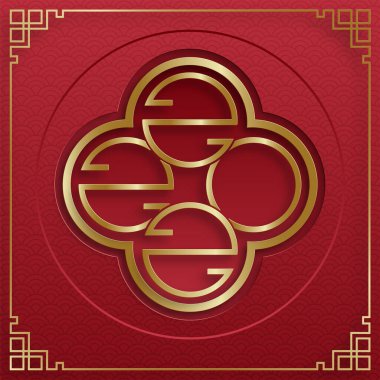 Mutlu Çin Yeni Yılı 2022, Tiger Zodiac tabelası, tebrik kartı, el ilanı, poster için arka planda sanat ve zanaat stili bulunan altın kaplan kesimi tabelalı (Çince çevirisi: mutlu yeni yıl 2022, kaplan yılı)