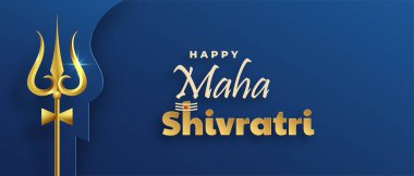 Mutlu Maha Shivratri festivali, Shiva Lord 'un Hindu festivali. 