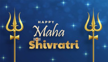 Mutlu Maha Shivratri festivali, Shiva Lord 'un Hindu festivali. 