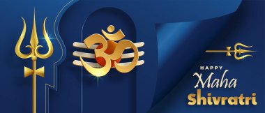 Mutlu Maha Shivratri festivali, Shiva Lord 'un Hindu festivali. 