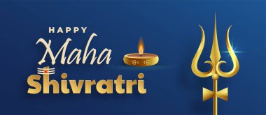 Mutlu Maha Shivratri festivali, Shiva Lord 'un Hindu festivali. 