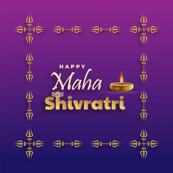 Mutlu Maha Shivratri festivali, Shiva Lord 'un Hindu festivali. 