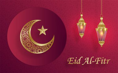 Kurban Bayramı. Doğu tasarımı ve İslami arka planı olan Müslüman bayramı.