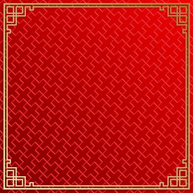 Doğu Asya kökenli Çin çerçevesi, düğün davetiyesi için, mutlu yıllar, mutlu yıllar, sevgililer günü, tebrik kartları, poster ya da web afişi.