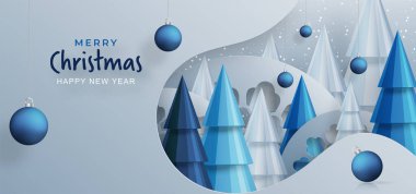 Mutlu Noel şenliği desenleri Noel topları ve kar taneleri konsepti ile renk arkaplanı