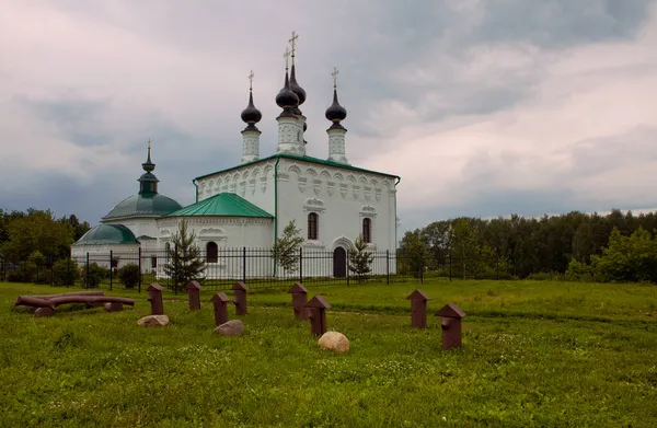 Suzdal Város Ősi Templomai Kolostorai Oroszország — Stock Fotó