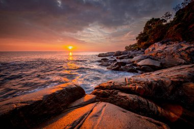 Phuket Adası 'nda deniz batımı
