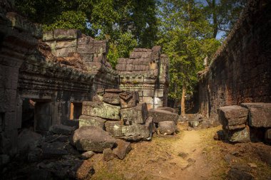 Angkor Wat Kamboçya 'da büyük bir Hindu tapınağı kompleksi..