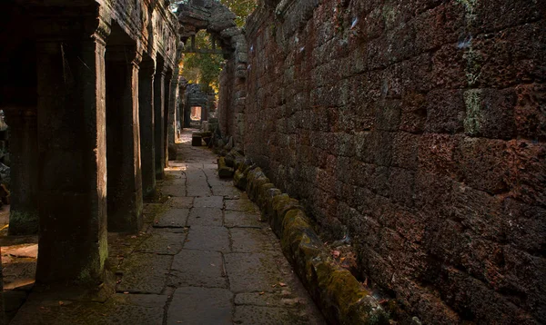 Angkor Wat Enorme Complexo Templos Hindus Camboja — Fotografia de Stock