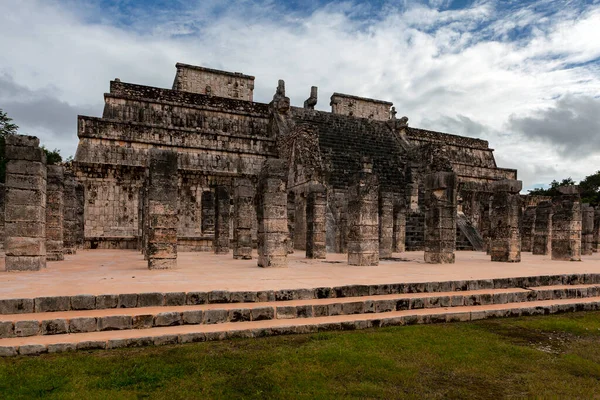 Chichen Itza Large Pre Columbian City Built Maya People Terminal — Fotografia de Stock