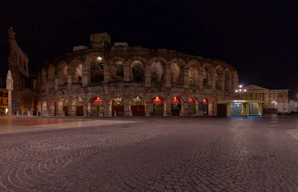 Arena Verona Anfiteatro Romano Piazza Bra Verona — Fotografia de Stock