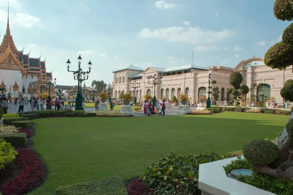 Der Große Palast Ist Ein Gebäudekomplex Herzen Von Bangkok Thailand — Stockfoto