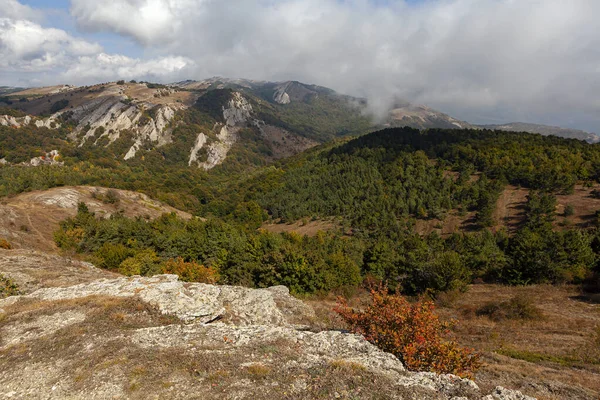 Paesaggio Montagna Della Penisola Crimea Immagine Stock