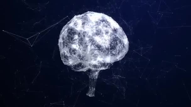 神经丛大脑动画7 — 图库视频影像