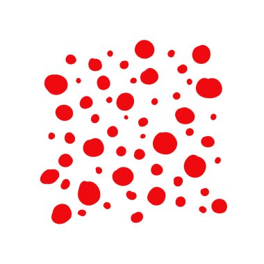 El çizilmiş dokuları mürekkeple yapılmış. Vektör. İzole.